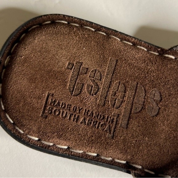 Tsonga Tslops made by hand in South Africa flip flop 38/7 - Picture 2 of 14